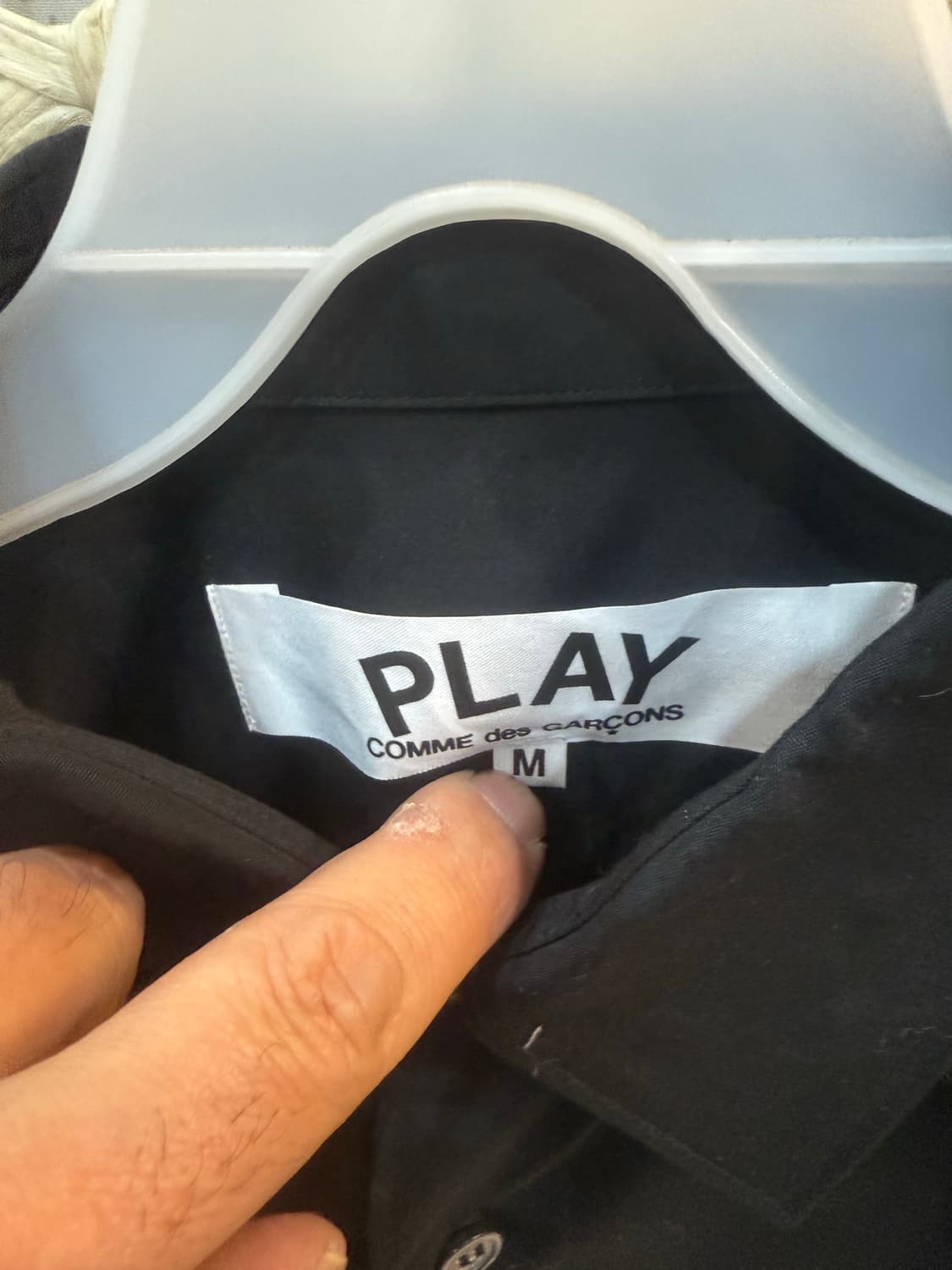 95 정품 꼼데가르송 셔츠 팝니다 상품이미지2