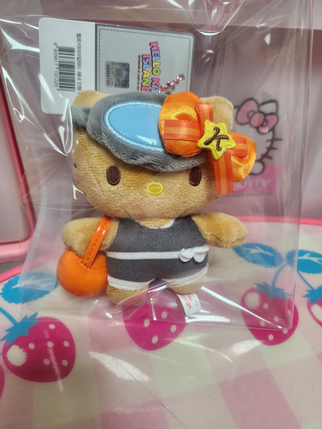 제주 키티아일랜드 해녀 태닝 키티 키링  상품이미지1