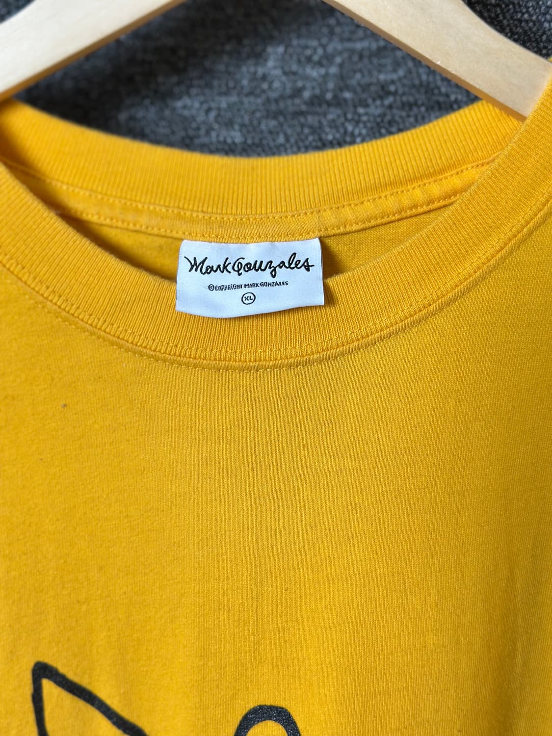 마크 곤잘레스 옐로우 반팔티 XL 상품이미지4