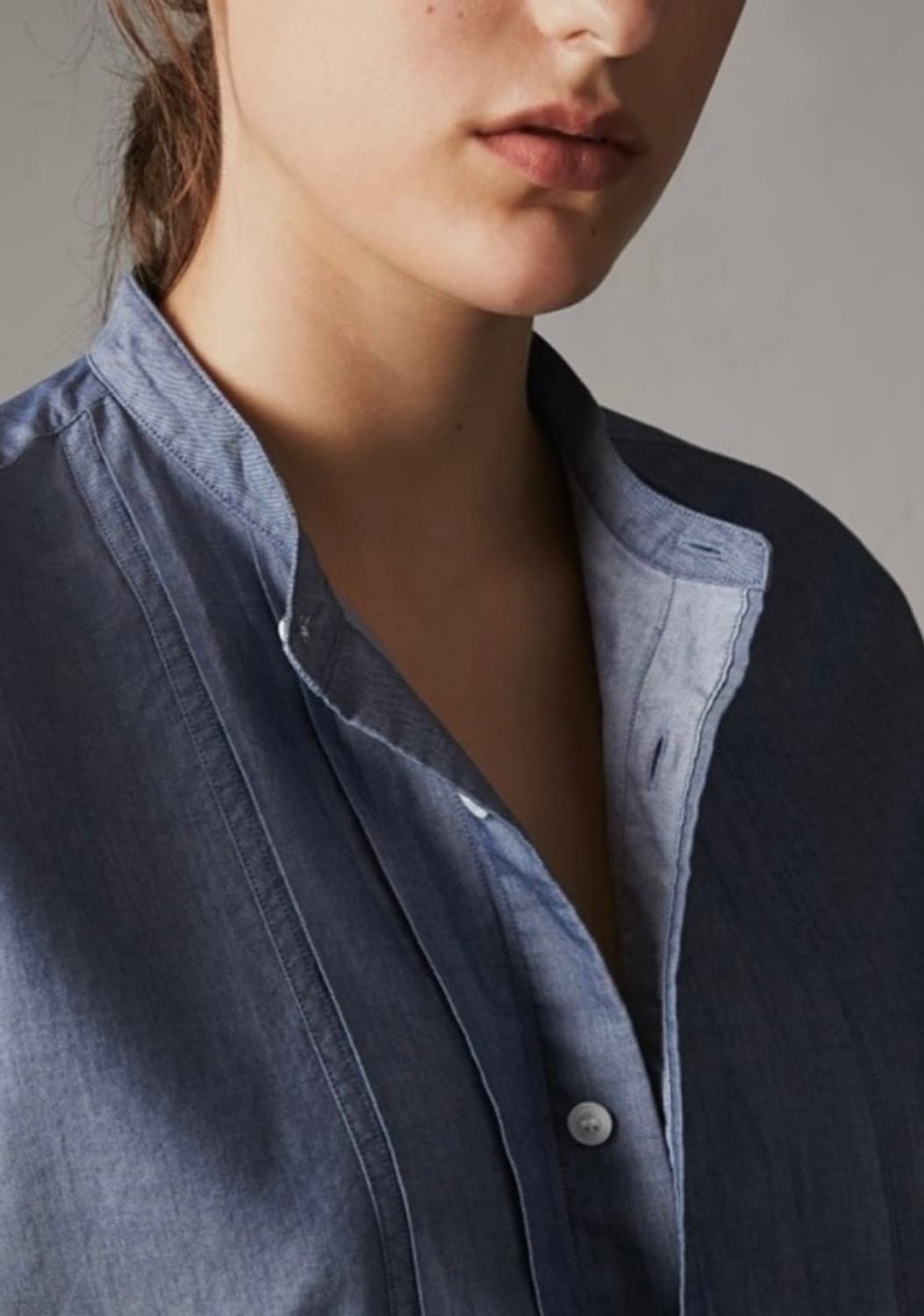 버버리 런던 벤플릿 셔츠 데님 블루 상품이미지7