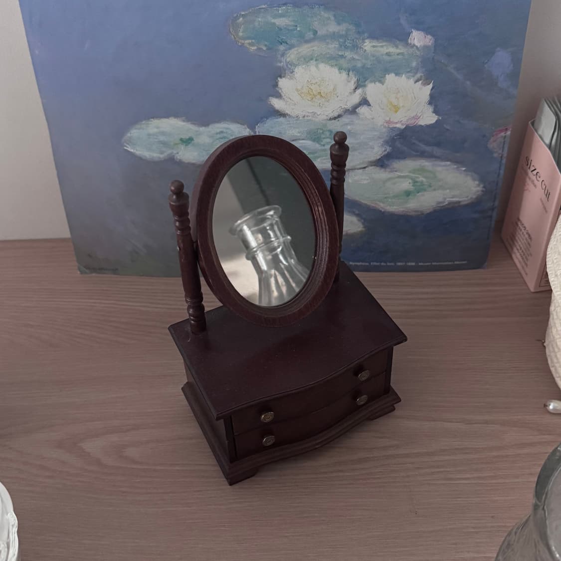 Vintage 유럽 앤틱 미니 화장대 소품 상품이미지1