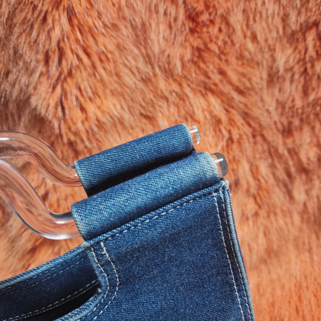 Courreges 꾸레쥬 데님 토트백  상품이미지4