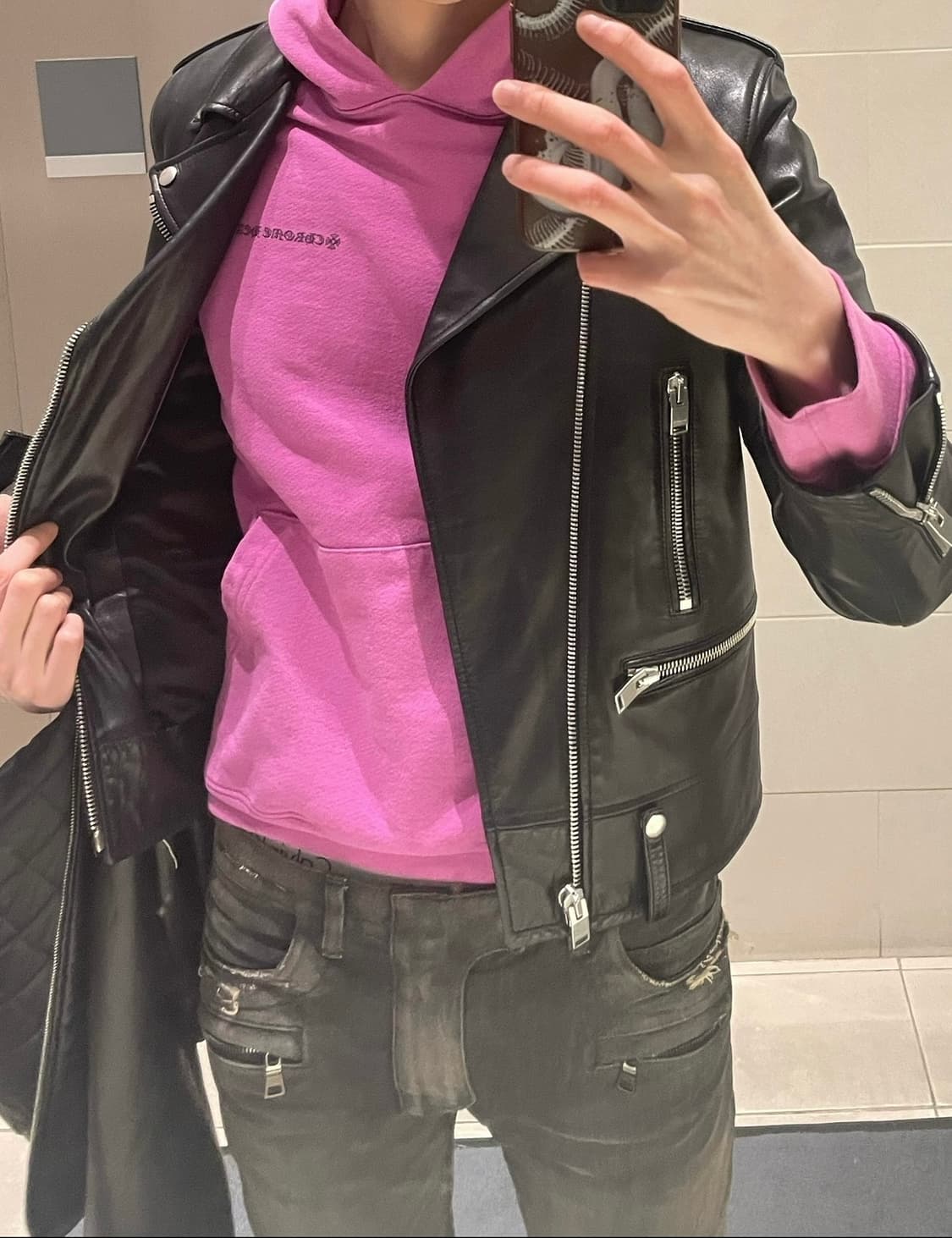 생로랑 16시즌 l01 라이더자켓 상품이미지10