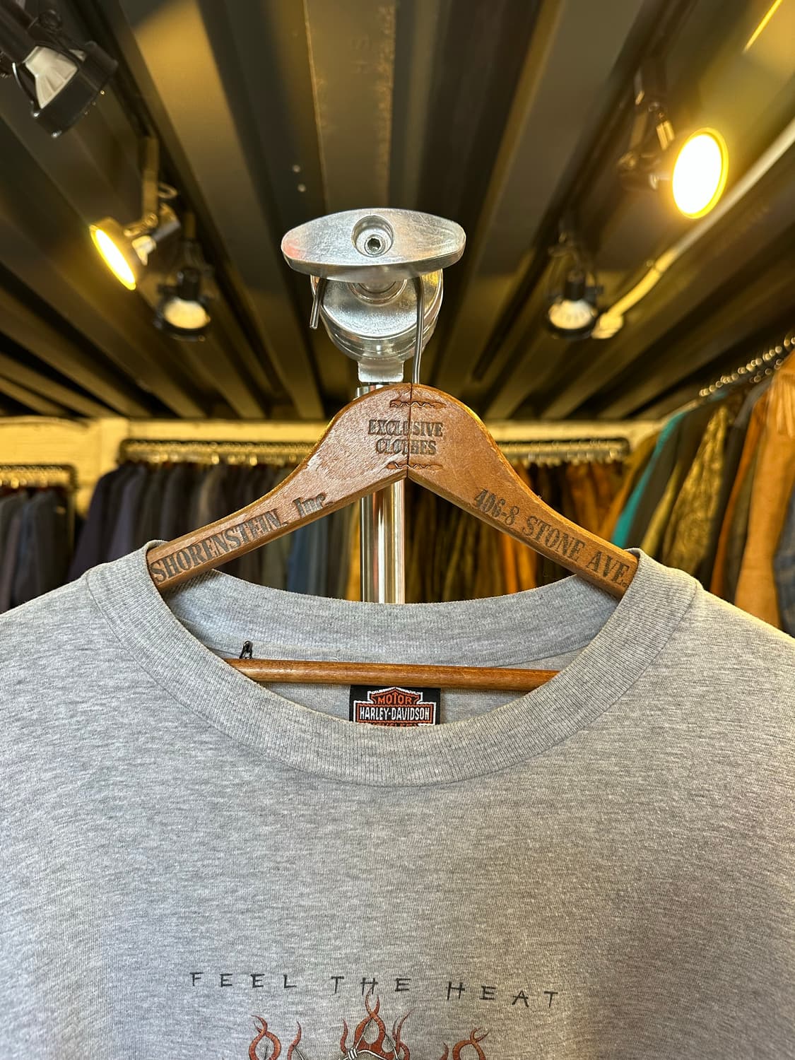 90s 할리데이비슨 프린팅 롱슬리브 티셔츠 made in usa 상품이미지3