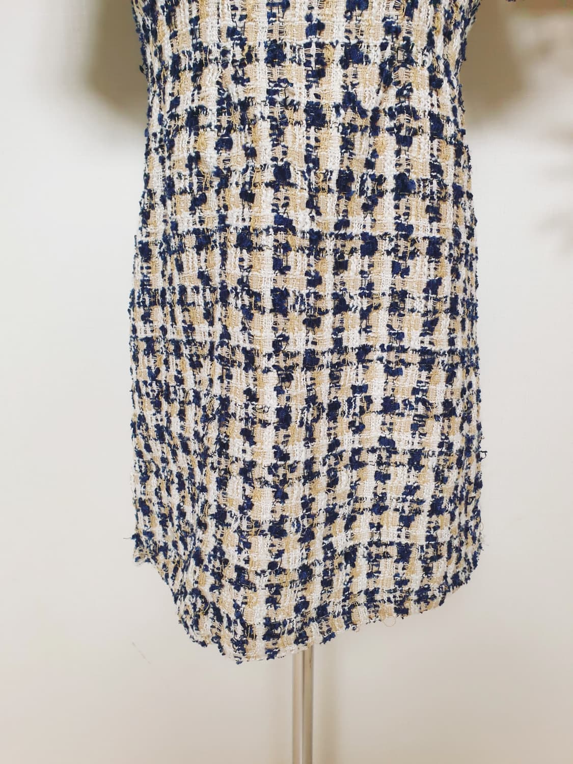 컬러패스 트위드원피스 55 반팔 미니 상품이미지6