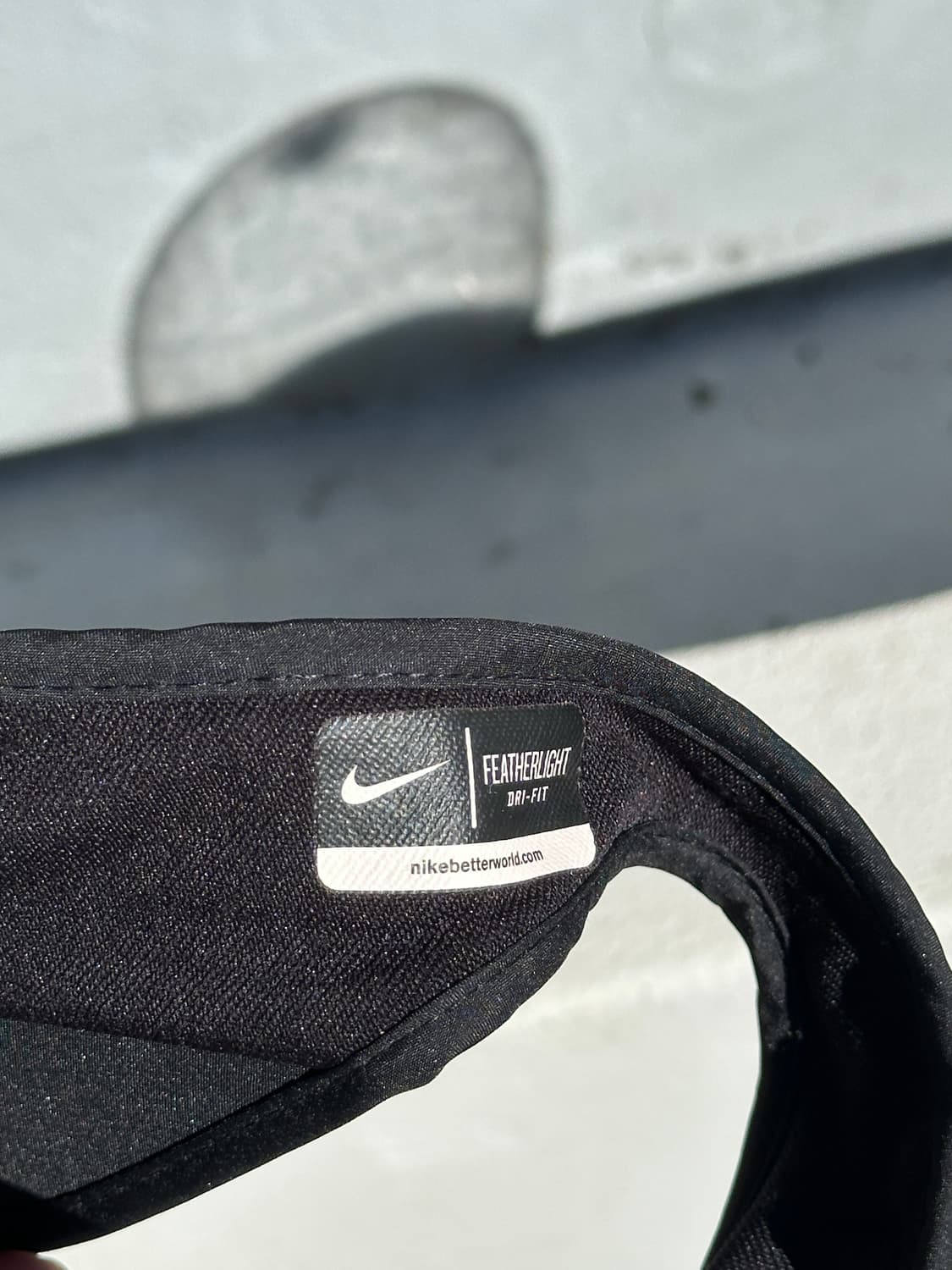 [F] NIKE 나이키 로고 블루 썬바이저 썬캡 모자 상품이미지6