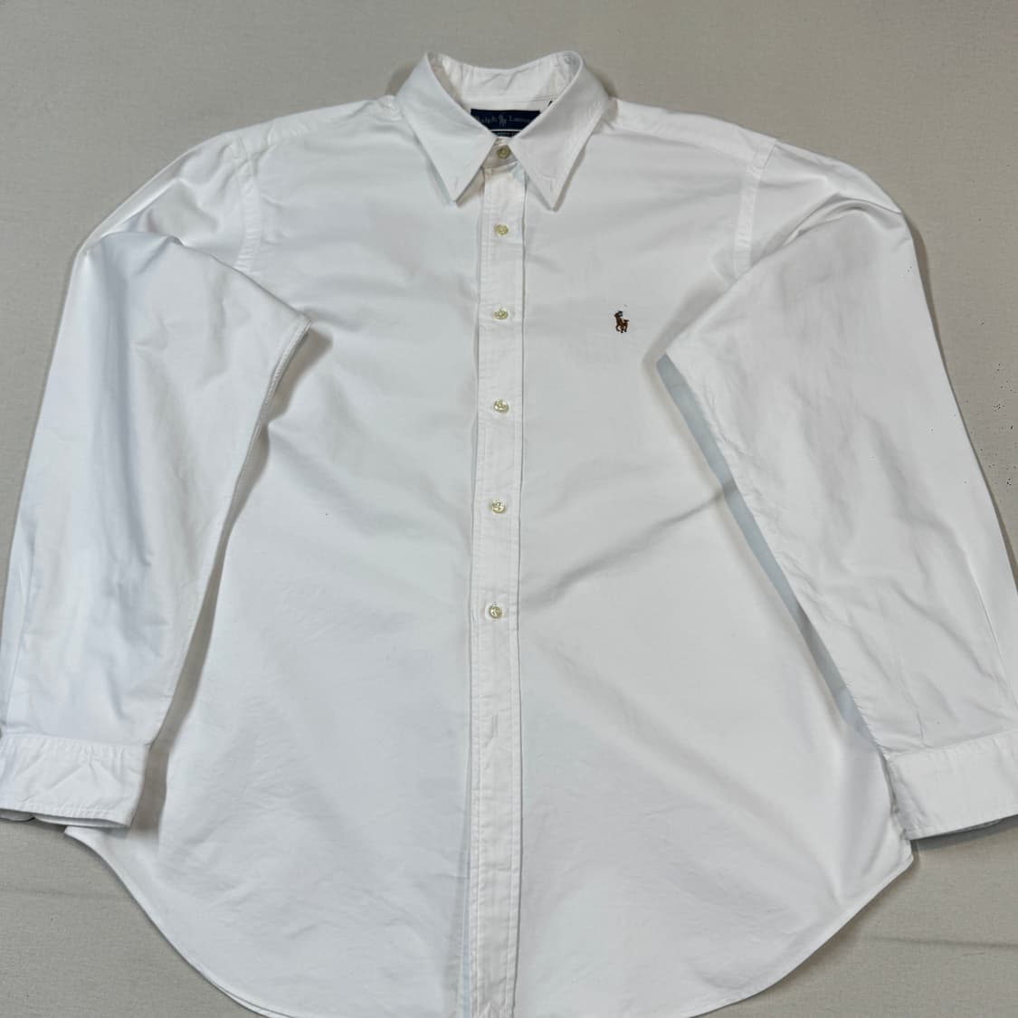 XXL) 폴로 랄프로렌 클래식핏 화이트 옥스포드 셔츠 상품이미지2