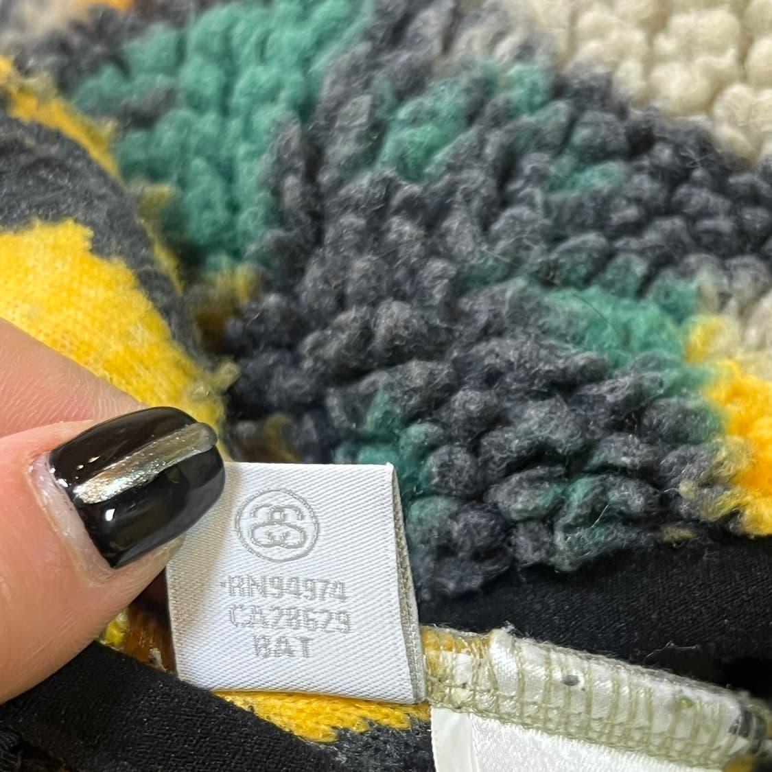 STÜSSY 스투시 블록 쉐르파 베스트 상품이미지7