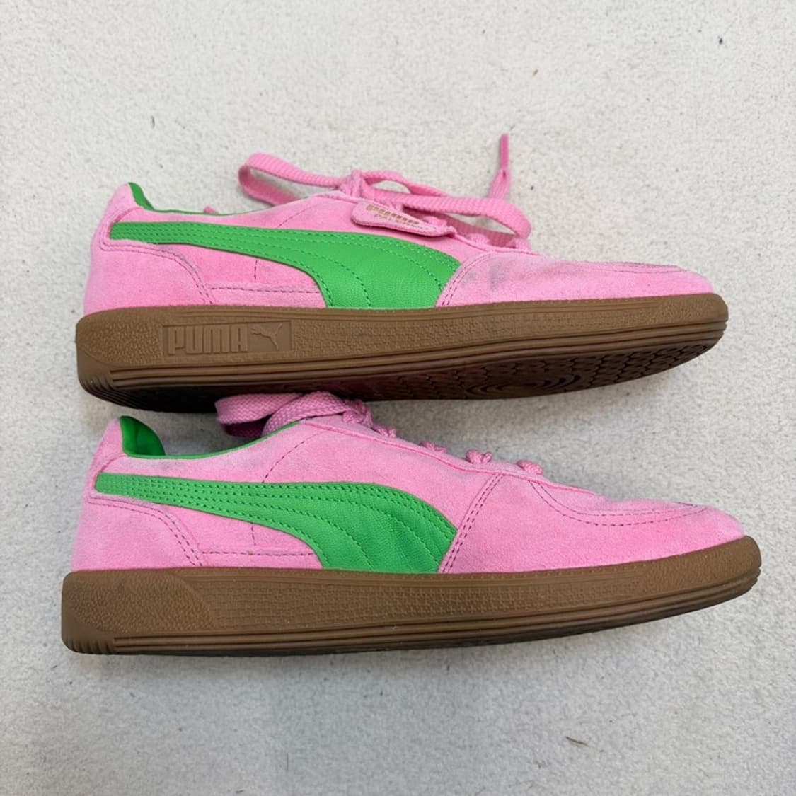 PUMA 팔레르모 스페셜 핑크 딜라이트 그린 245 상품이미지3