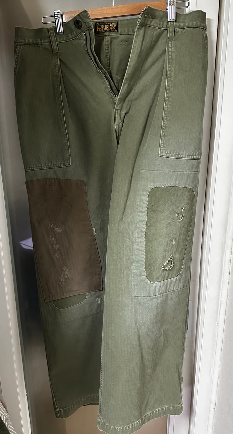 캐피탈 퍼티그 배기팬츠 러쉬필드 리메이크 상품이미지2