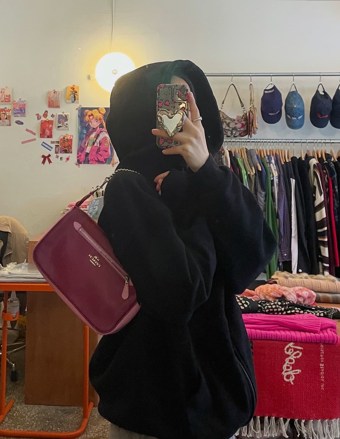 코치 딥핑크 토트백 [무배] 상품이미지3