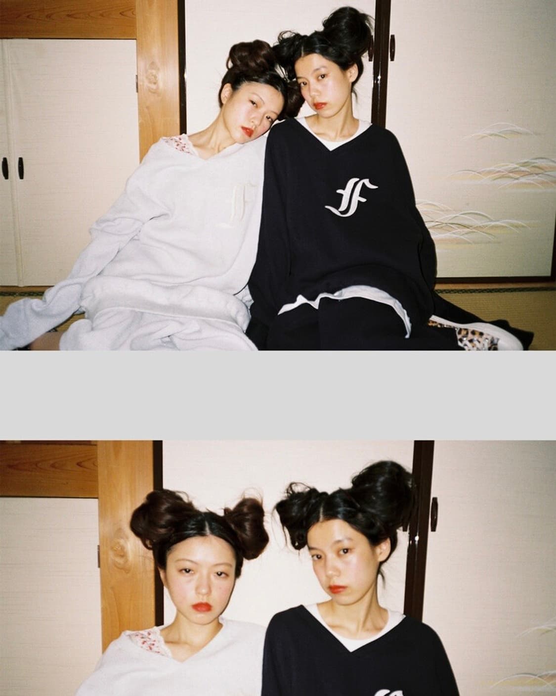 [F.E.E.S] waffle boxy MTM, pants (navy) 상품이미지1