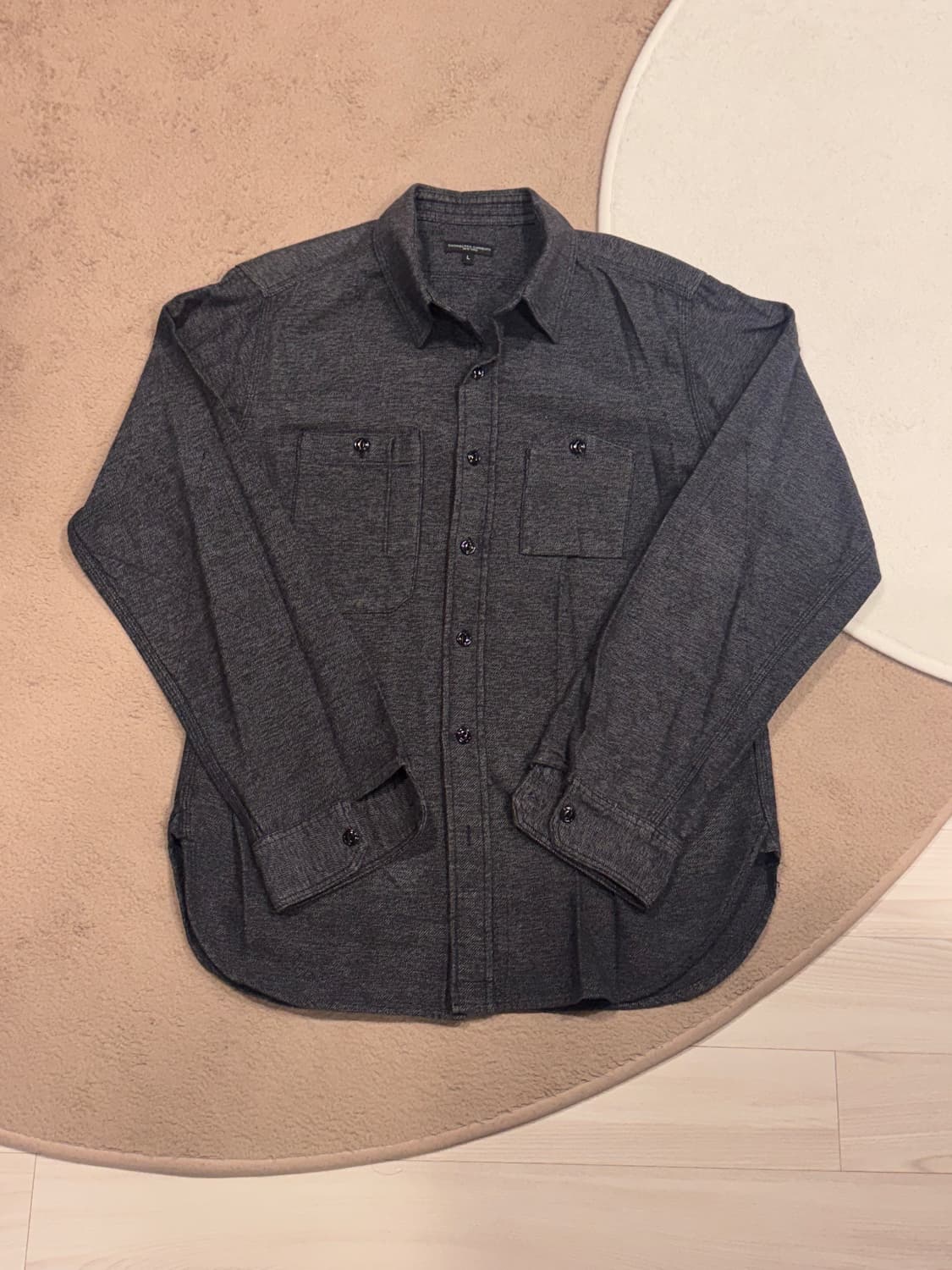 Engineered garments 코튼 워크 셔츠 L 상품이미지1