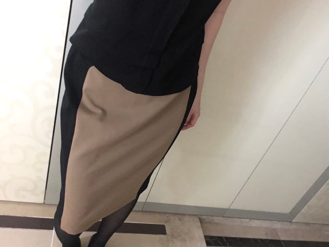 Adolfo Dominguez Square Midi Skirt 상품이미지5