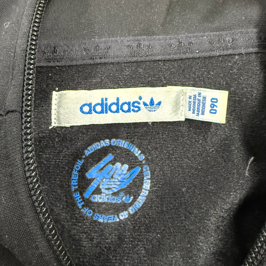 아디다스 뱀피 올블랙 파이어버드 져지 트랙탑 90 상품이미지5