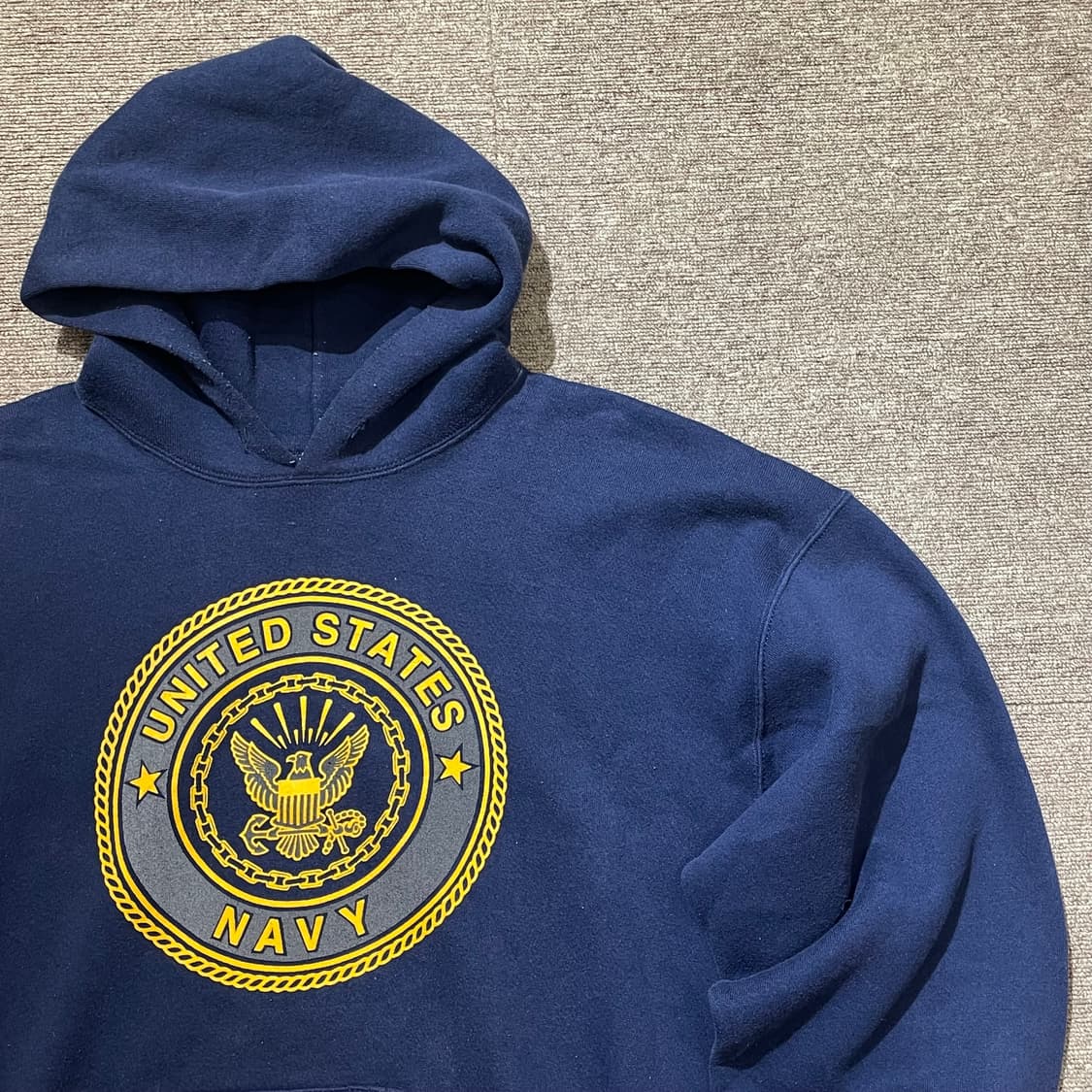 (L) USA Soffe NAVY 밀리터리 미해군 후드티 상품이미지3