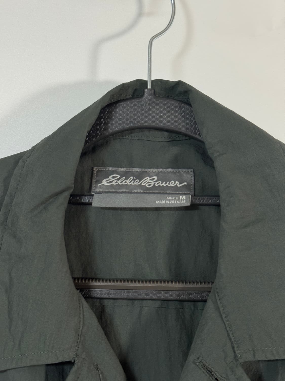 포터리맛 Eddie Bauer 카키그린 셔츠 자켓 100-105 상품이미지2