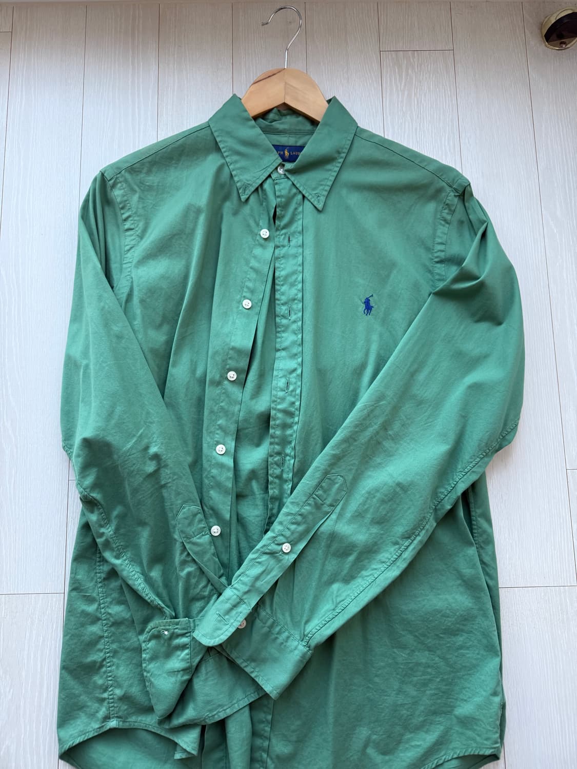 폴로셔츠 그린 클래식핏M 상품이미지1