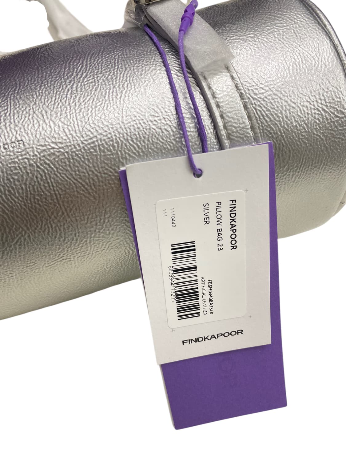 파인드카푸어 실버 필로우백 상품이미지4