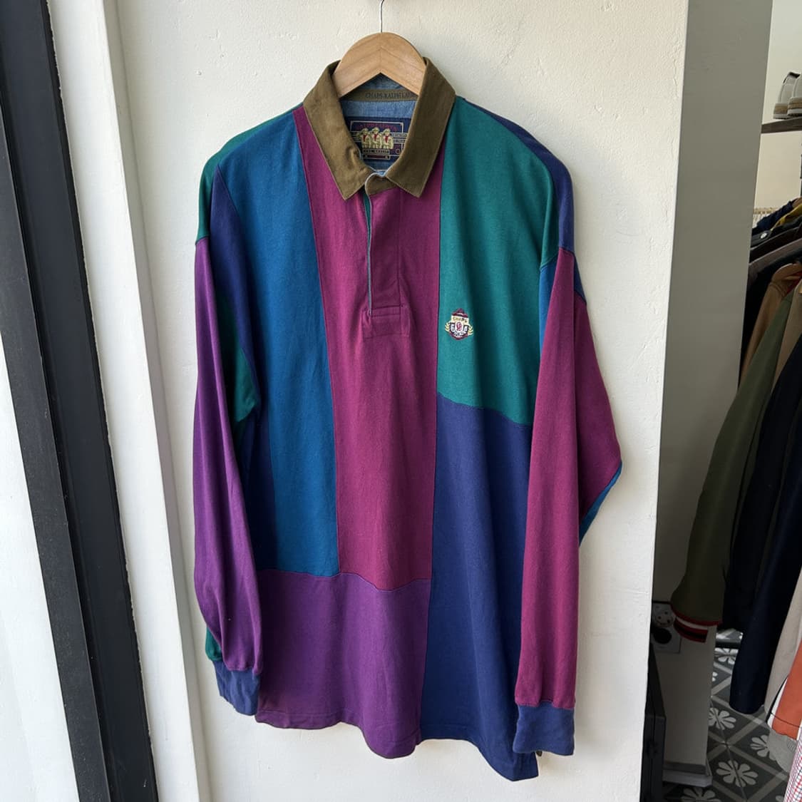 16301 - 챕스 랄프로렌 컬러 블록 럭비티 상품이미지2