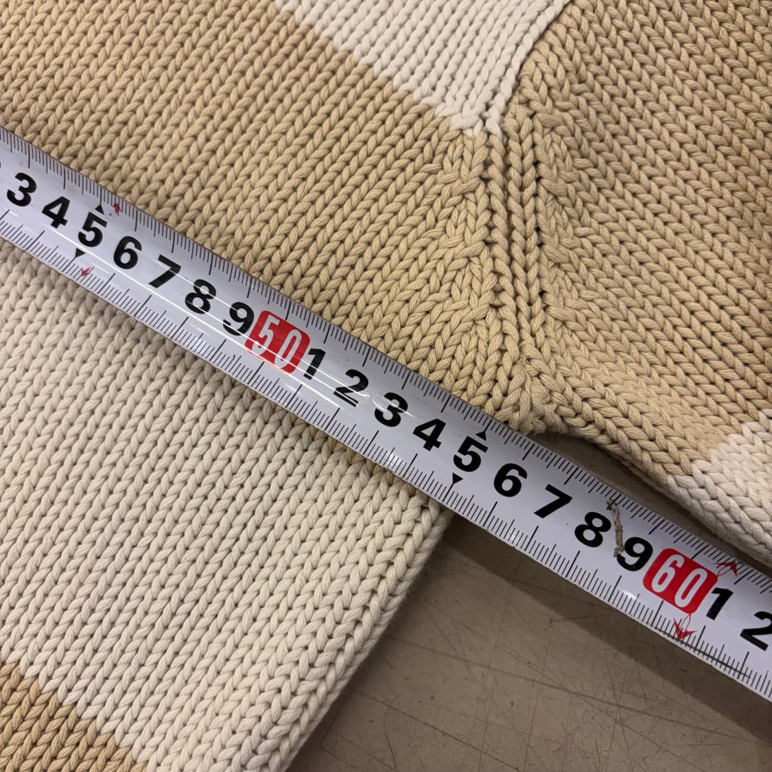 빈폴 투톤 스트라이프 스몰로고 니트 상품이미지5