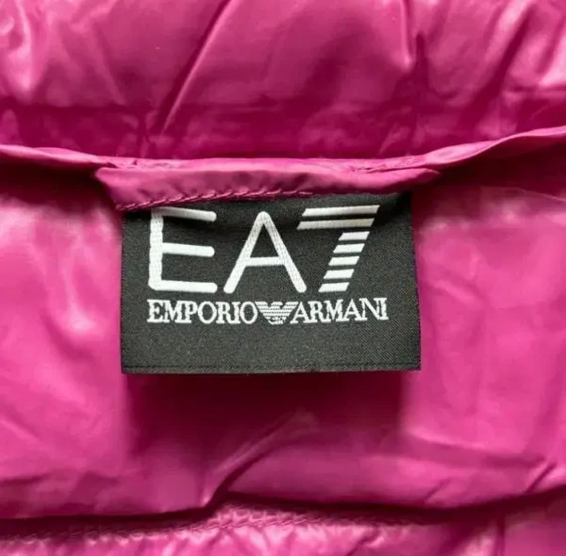 EA7 엠포리오 알마니 패딩 점퍼 슬림 55 핑크 가성비 상품이미지2
