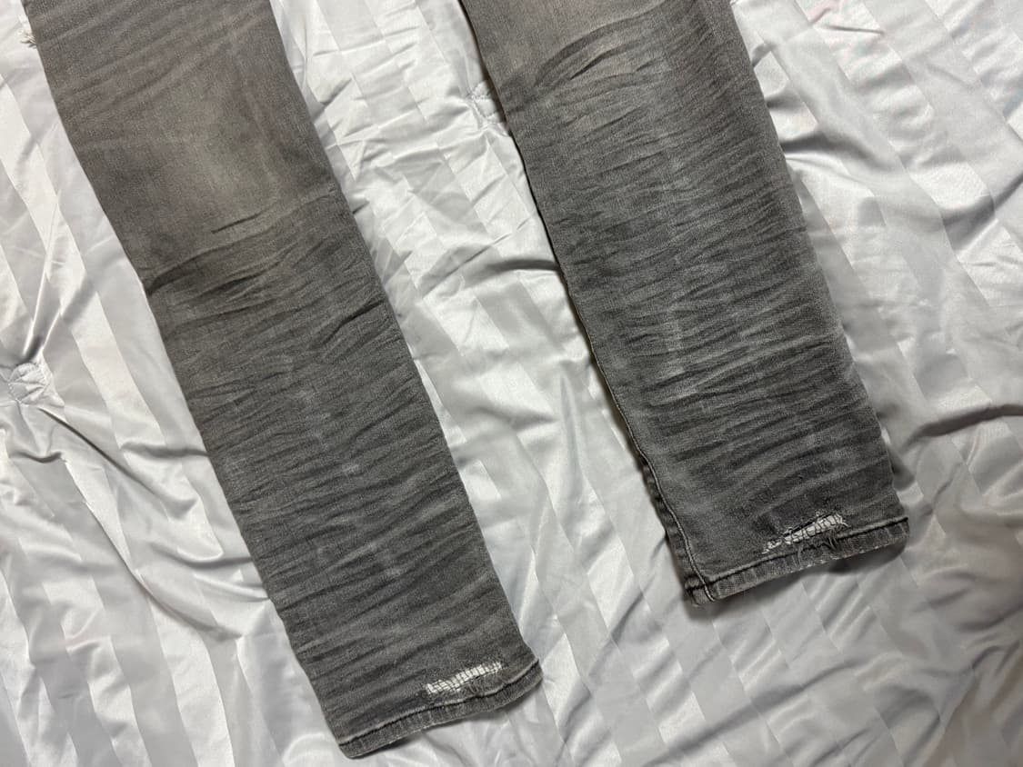 AMIRI MX1 코튼패널 그레이 데님진 32사이즈  상품이미지4
