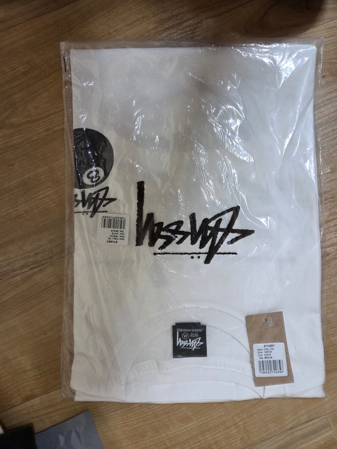 스투시 8볼 반팔 화이트  상품이미지2