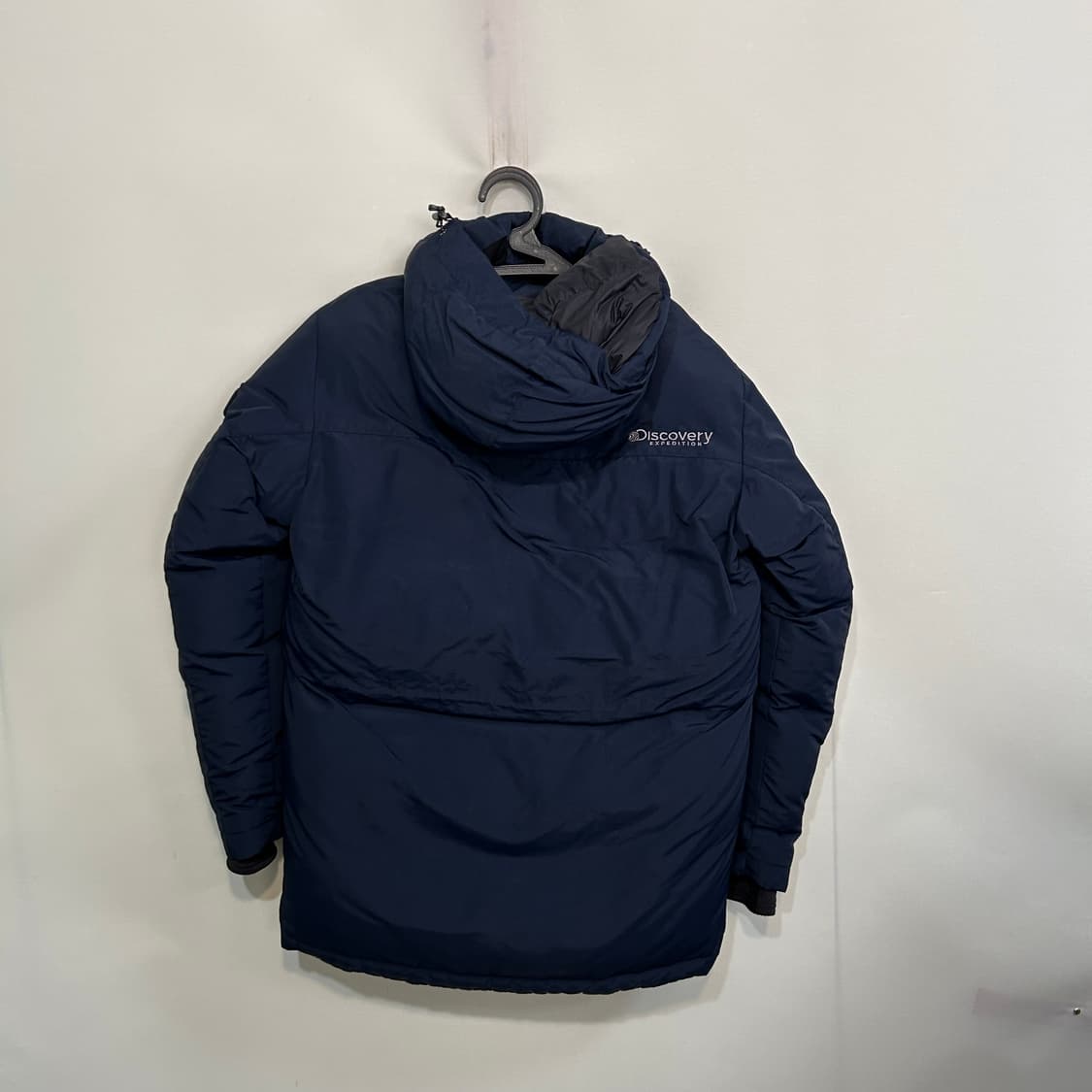 디스커버리 남성 구스다운 패딩 95 네이비 상품이미지2