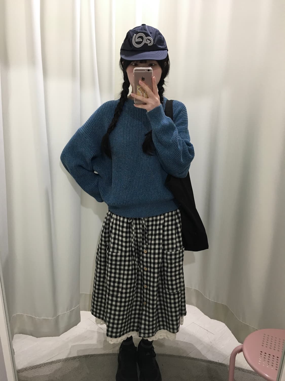 Blue Heather Knit 상품이미지3