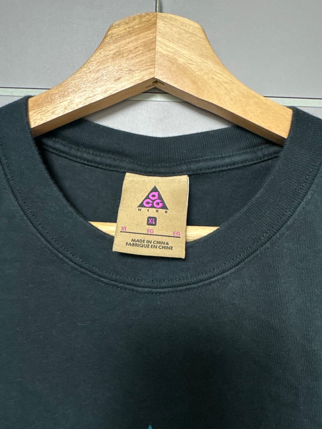 나이키 acg 반팔티 블랙 xl 상품이미지2