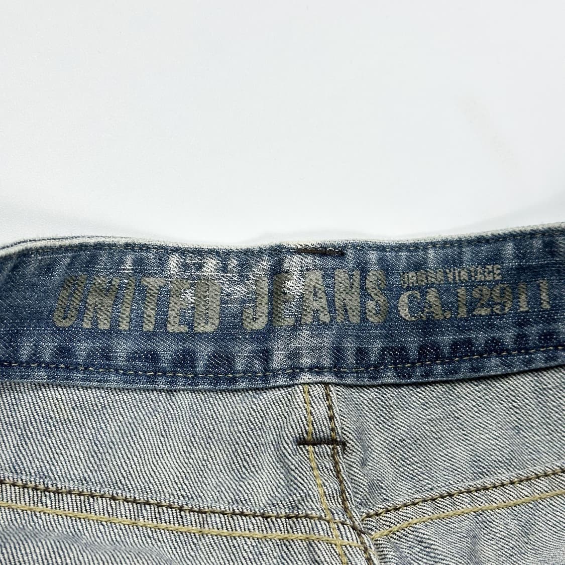 VTG 빈티지 스트레이트 데님 카고팬츠 (28인치) 상품이미지6