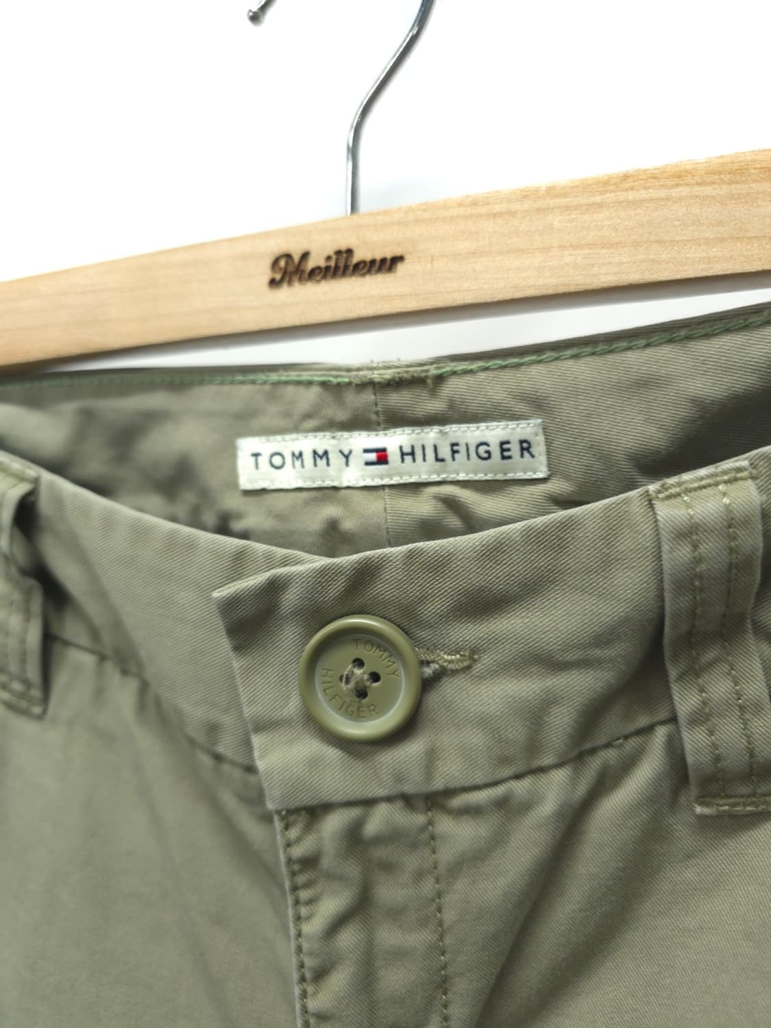 타미힐피거 남성 와이드 코튼 팬츠 (30~31) 상품이미지4