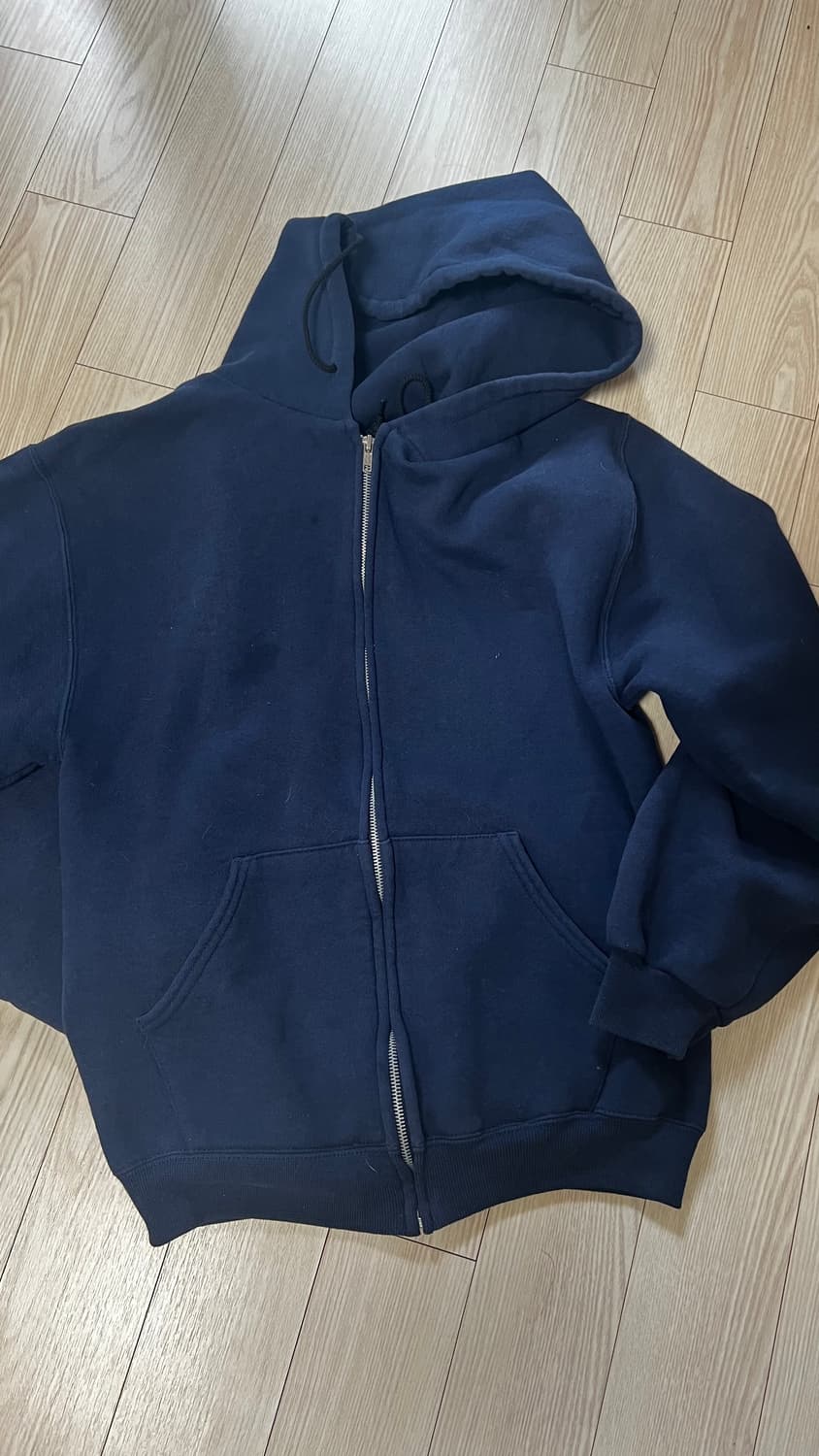 [s]러셀 후드집업 네이비 상품이미지5