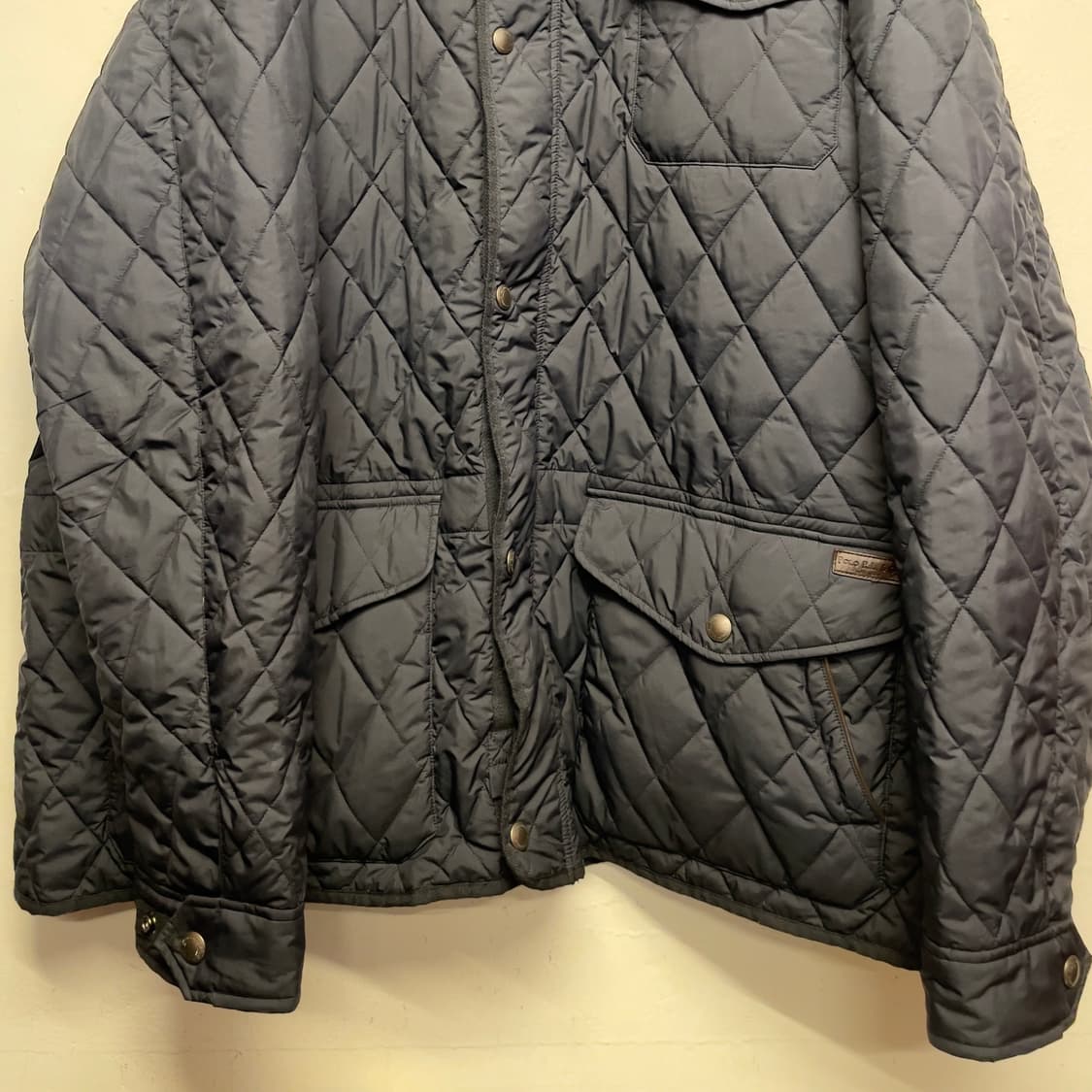 폴로 랄프로렌 네이비 퀼팅 자켓 (빅사이즈)   상품이미지2