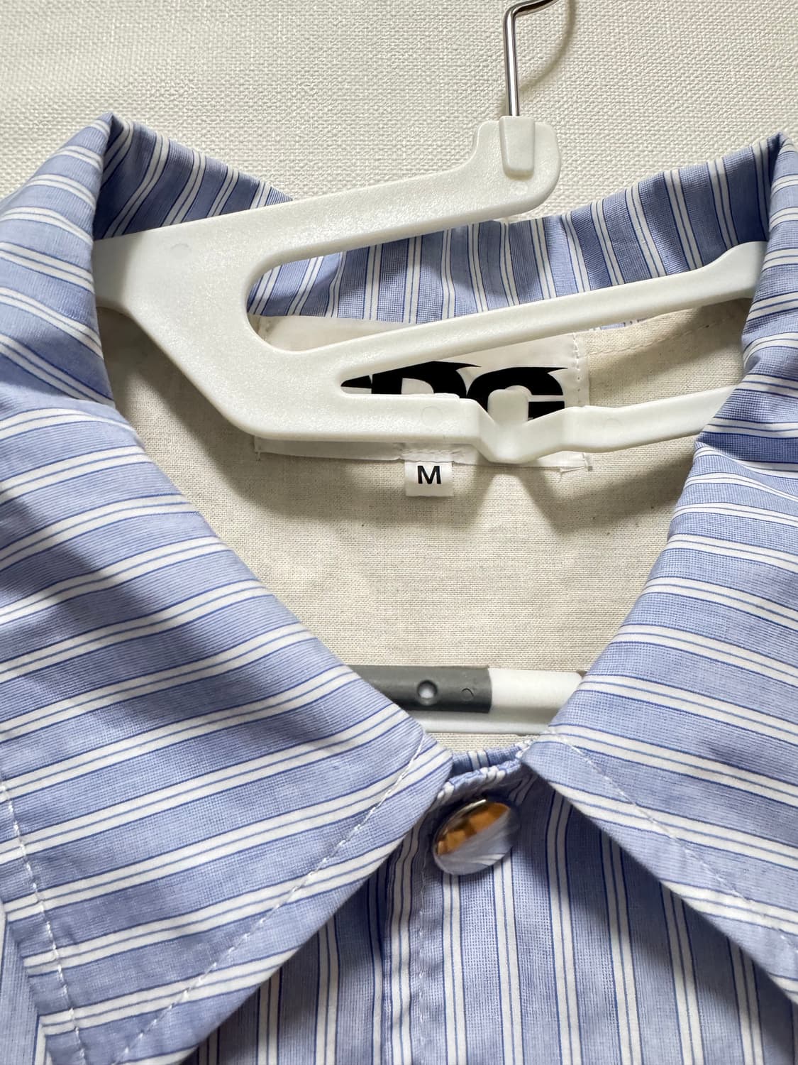 CDG 스트라이프 코치 자켓 M 상품이미지3