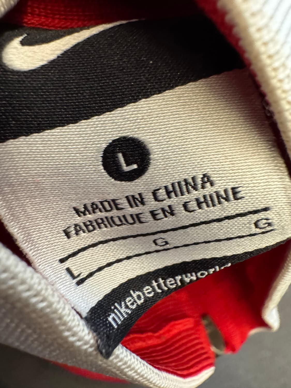 나이키 아스날 올드스쿨 져지 처분  상품이미지4