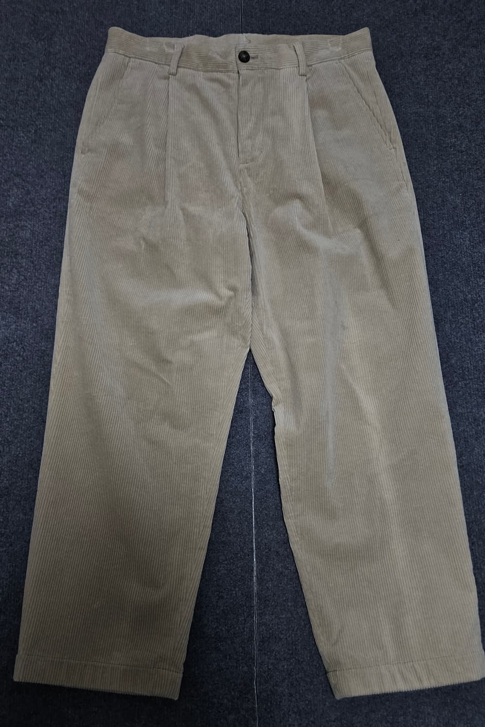 커스텀멜로우 코듀로이 세미와이드 팬츠(급처) 상품이미지1