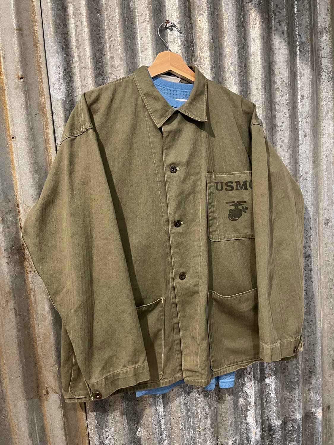 WWII 40s USMC P41 HBT(헤링본트윌) 42 상품이미지1