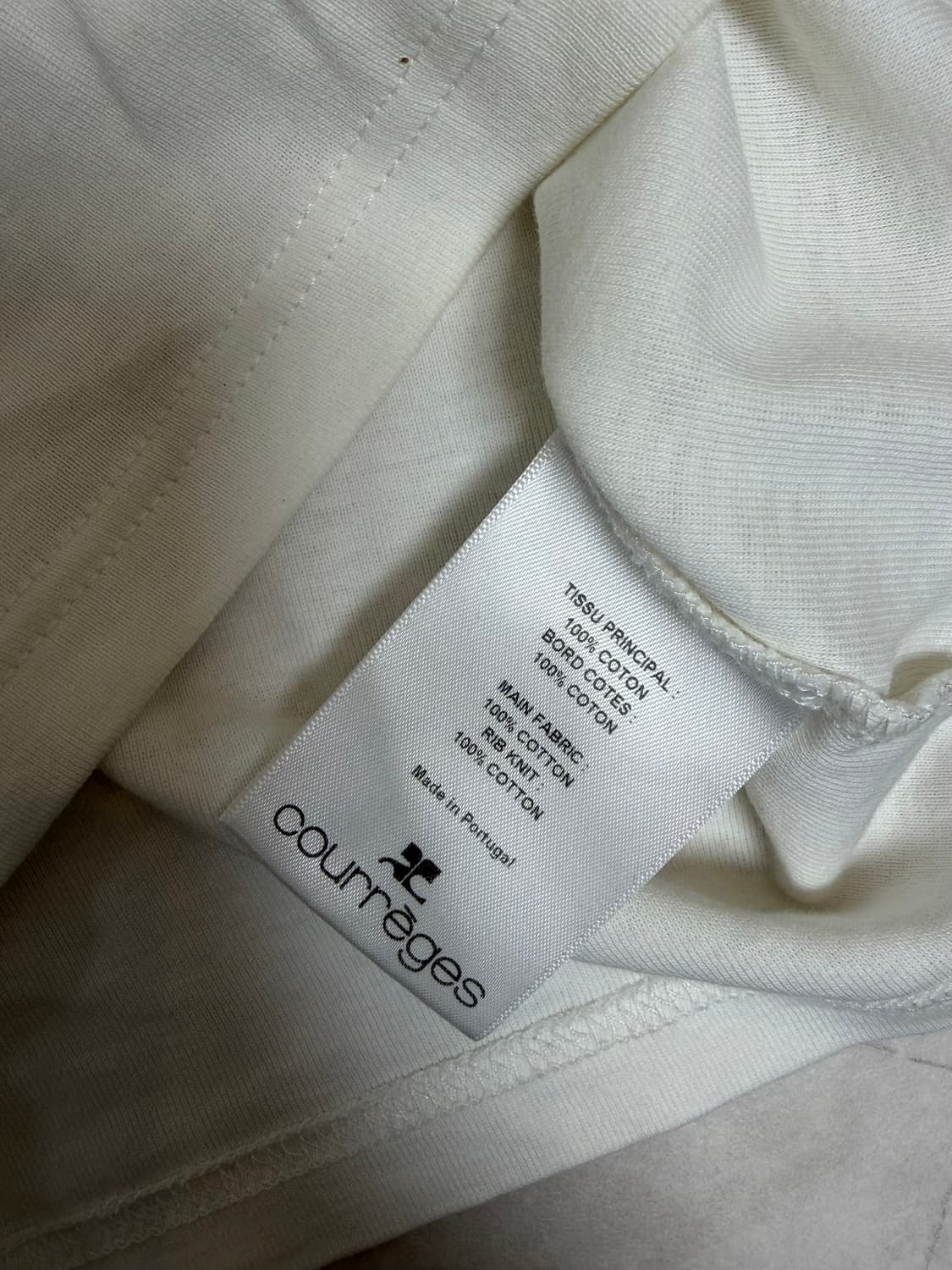 꾸레쥬 티셔츠 상품이미지3