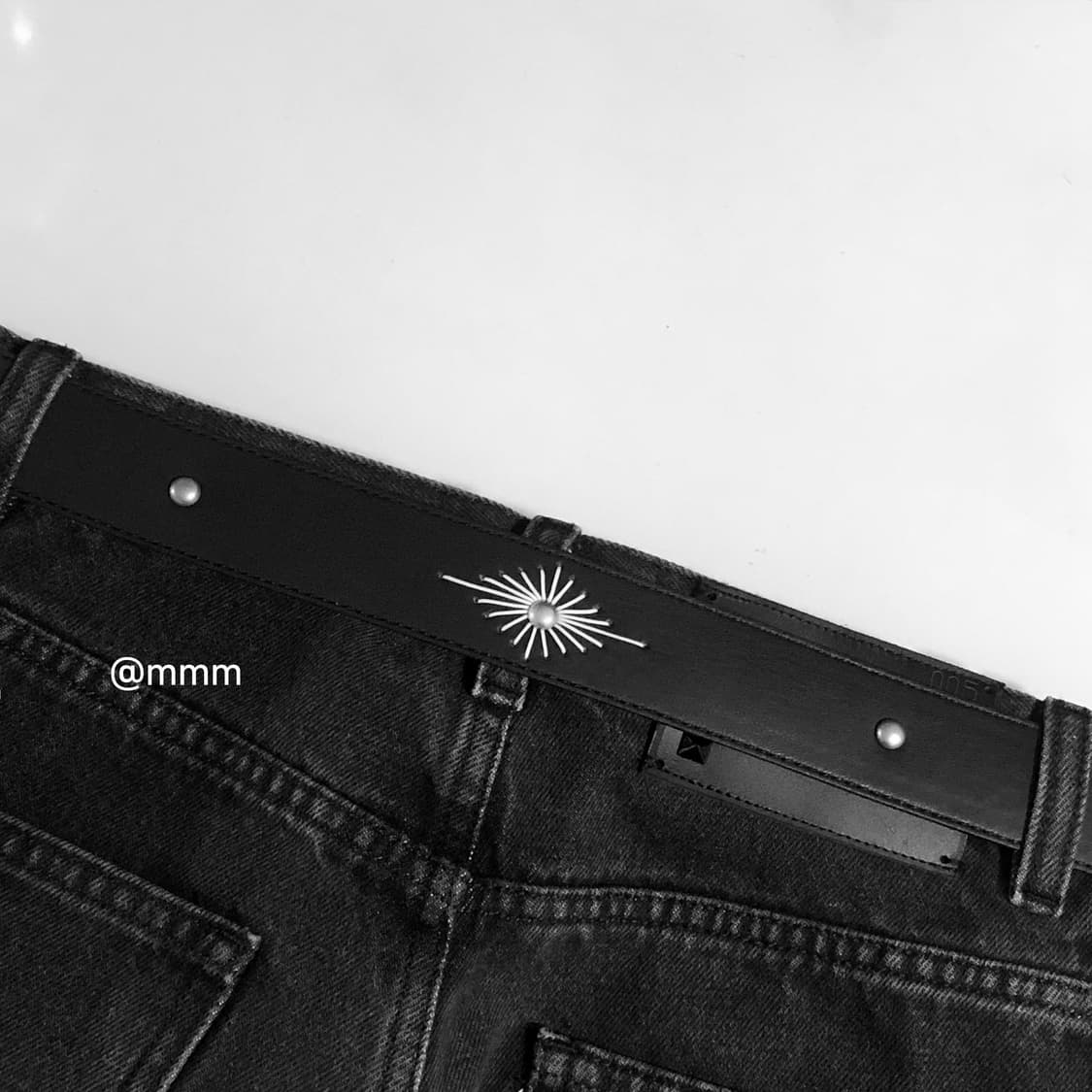 [Unisex] 에스닉 웨스턴 자수 벨트 3컬러 상품이미지2