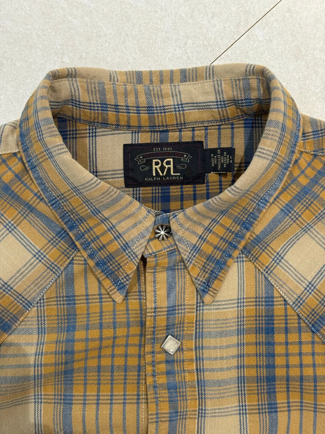 Rrl 웨스턴셔츠 상품이미지2