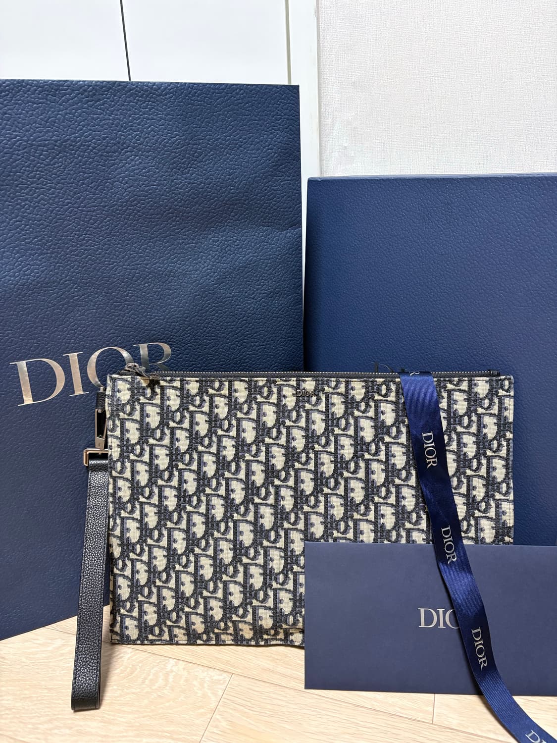 (정품) 디올 오블리크 클러치 a4 상품이미지1