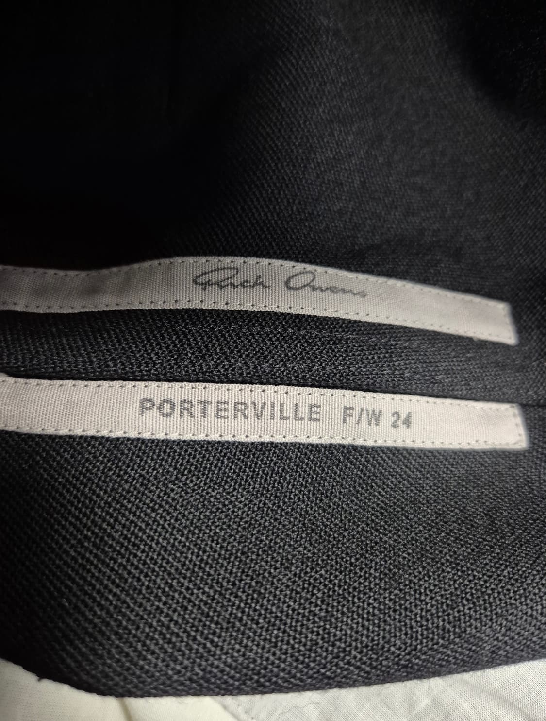 새상품)릭오웬스 24fw 벨라 팬츠 상품이미지4