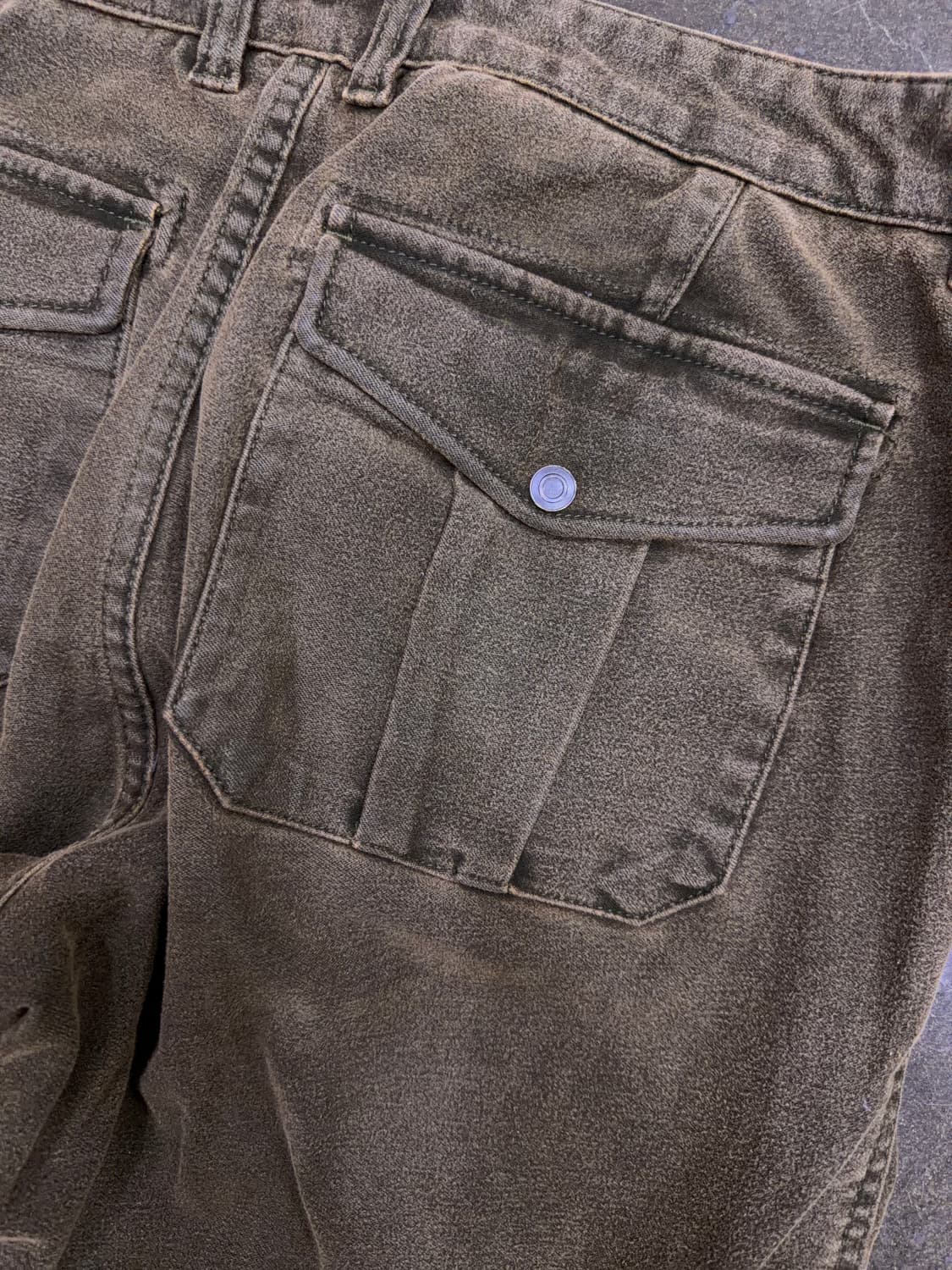 시리즈 빈티지 워싱 피그먼트 스트레이트 팬츠 86 사이즈 34 상품이미지7