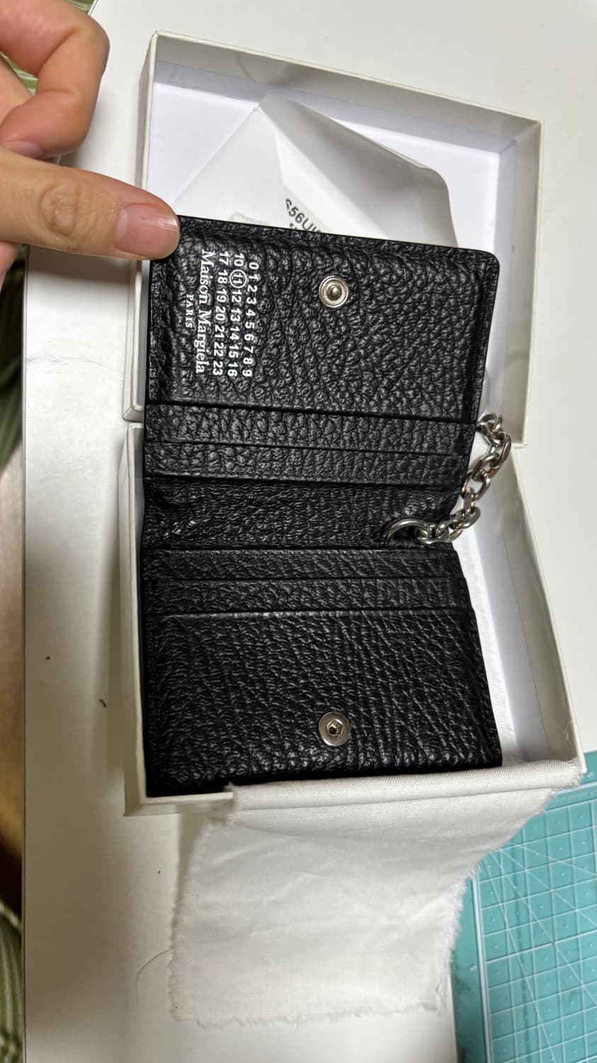 메종 마르지엘라 키링 지갑 블랙 S56UI0128 상품이미지2