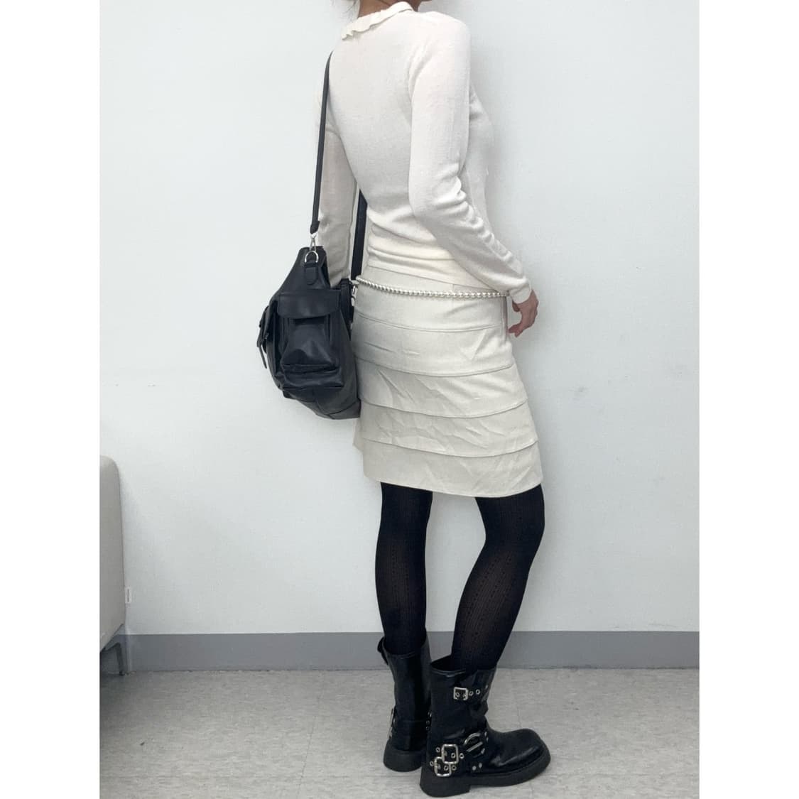 빈티지 아이보리 롱슬리브 니트 상품이미지4