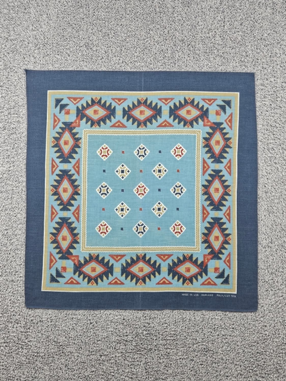 U.S.A 아즈텍 나바호 문양 패턴 반다나 ( 52X52 )/ 10665 상품이미지1