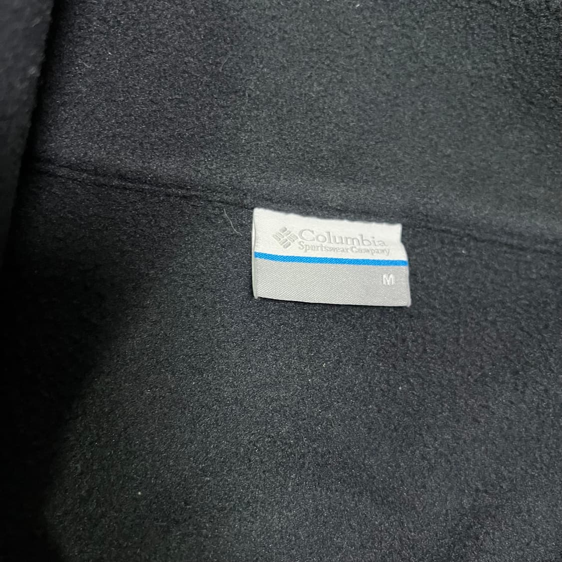 콜롬비아 블랙 후리스 상품이미지5