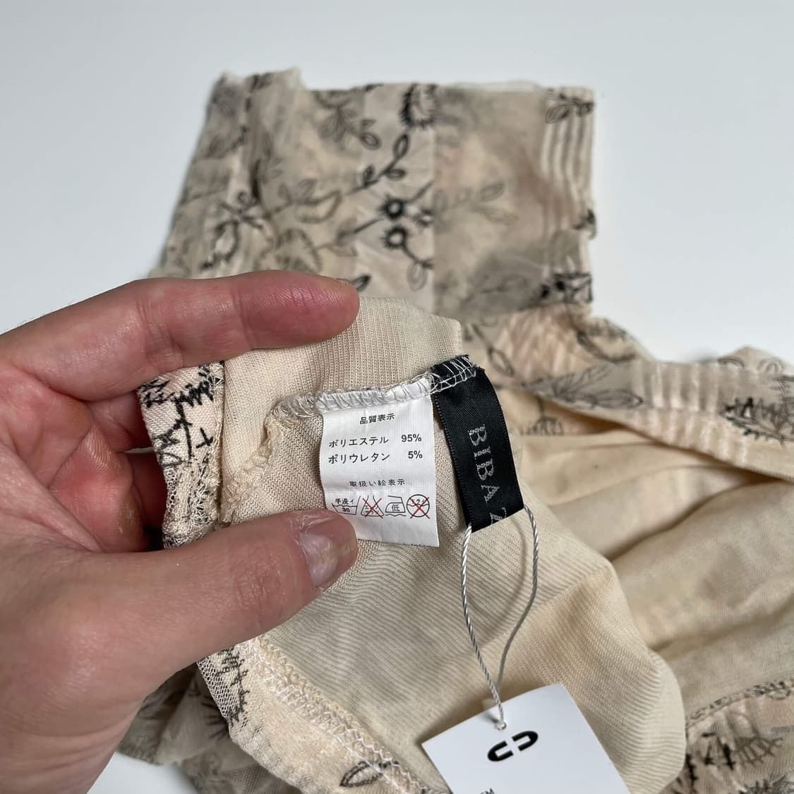 Biba zziki 가시 나뭇잎 롱 슬리브 상품이미지7